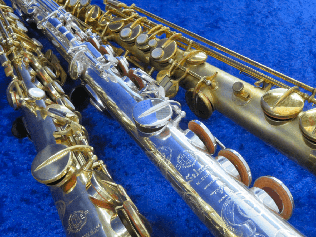 ソプラノです。2個 Soprano Saxophones | Musical Instrument City